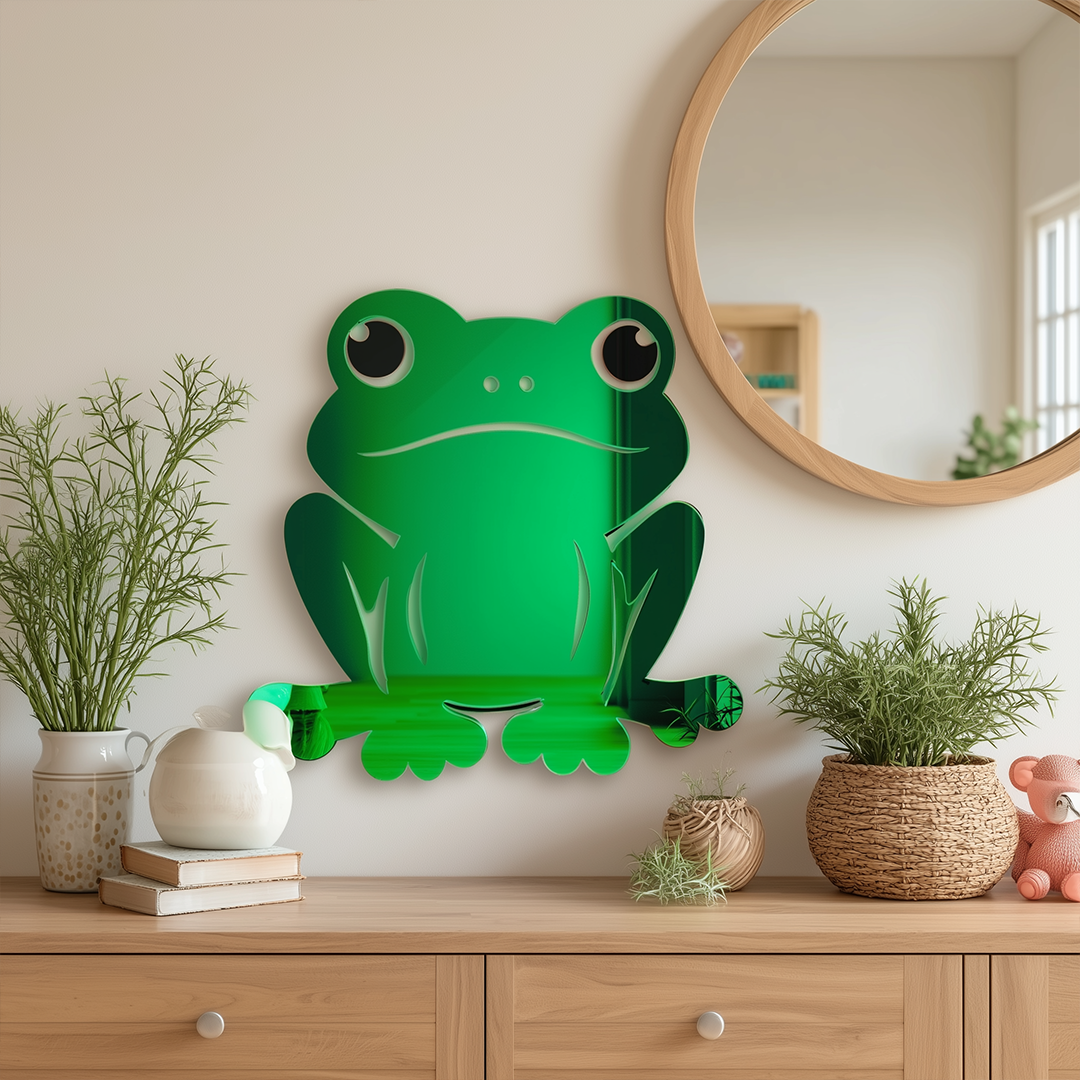 Frog Wall Mirror – Fun and Friendly Wall Decor