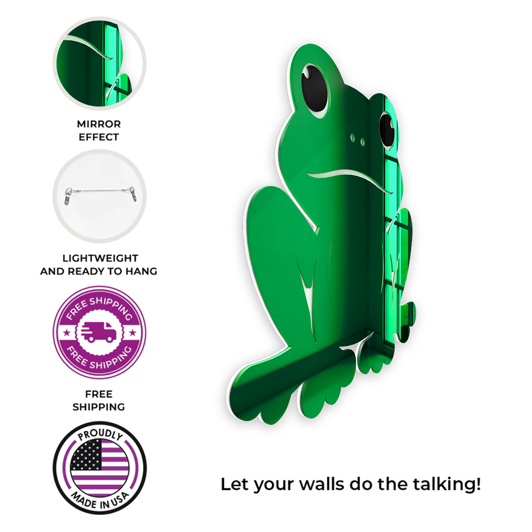 Frog Wall Mirror – Fun and Friendly Wall Decor