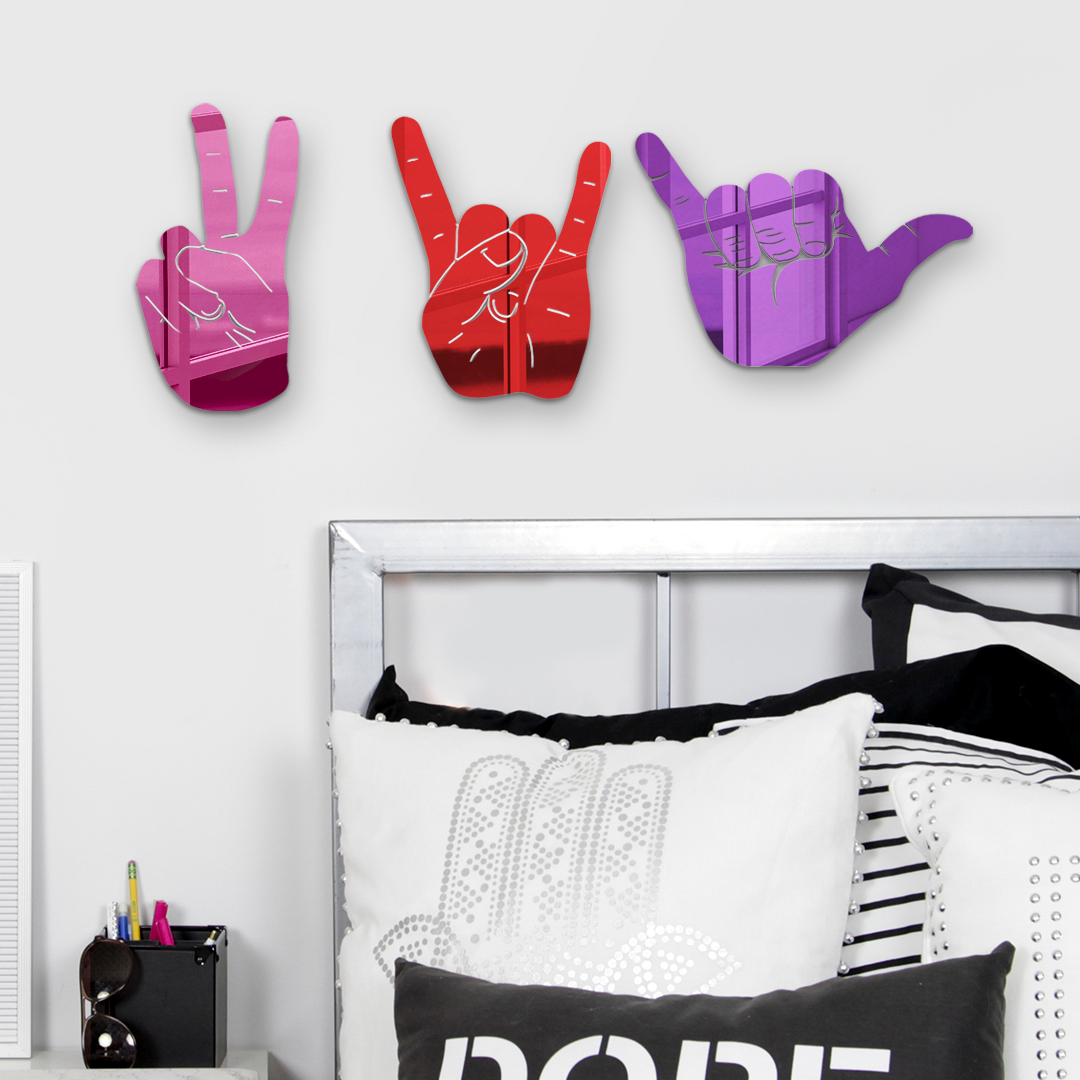 ROCK ON HAND SILHOUETTE - 4ArtWorks