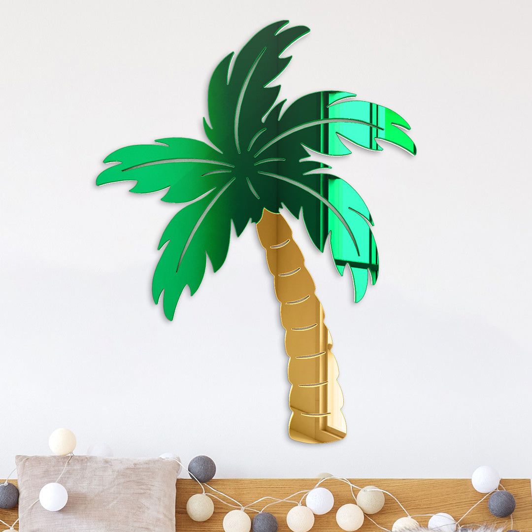 Palm Tree Mirror Wall Decor