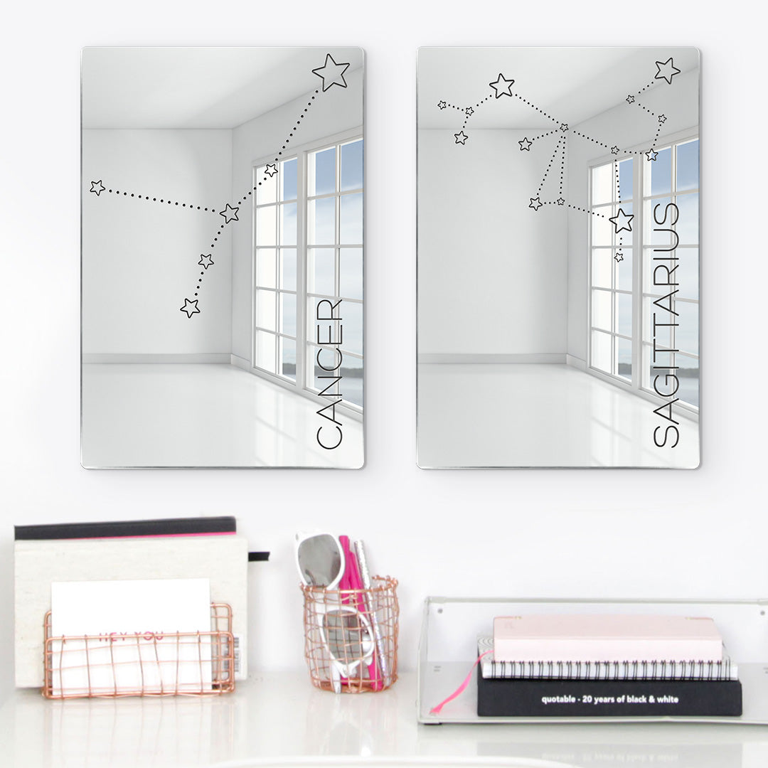 Cancer Zodiac Sign Mirror