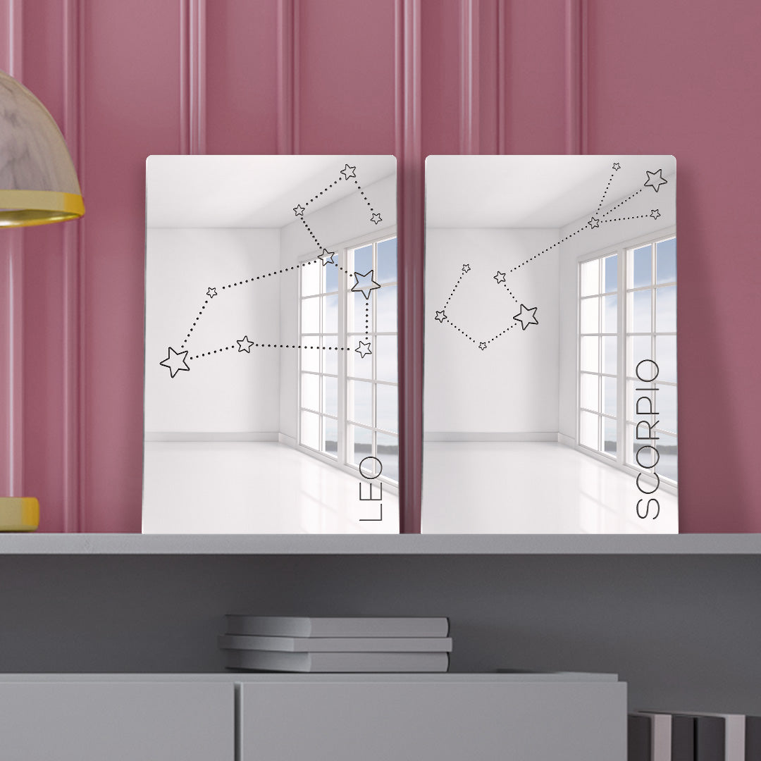 Scorpio Zodiac Sign Mirror