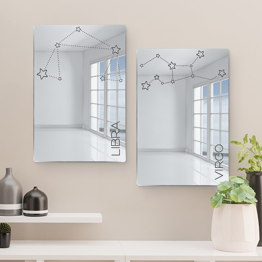 Libra Zodiac Sign Mirror