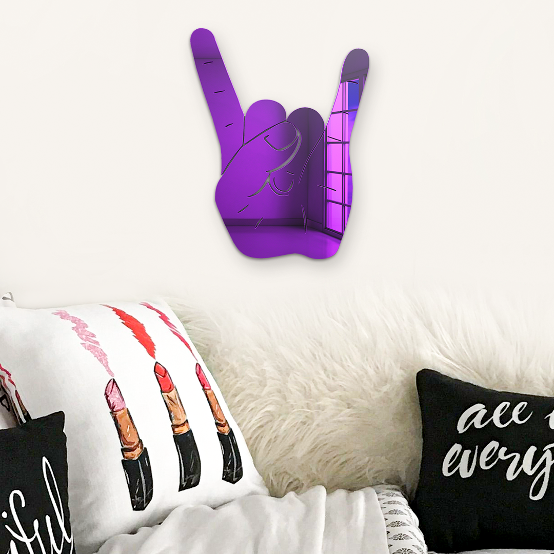 ROCK ON HAND SILHOUETTE - 4ArtWorks