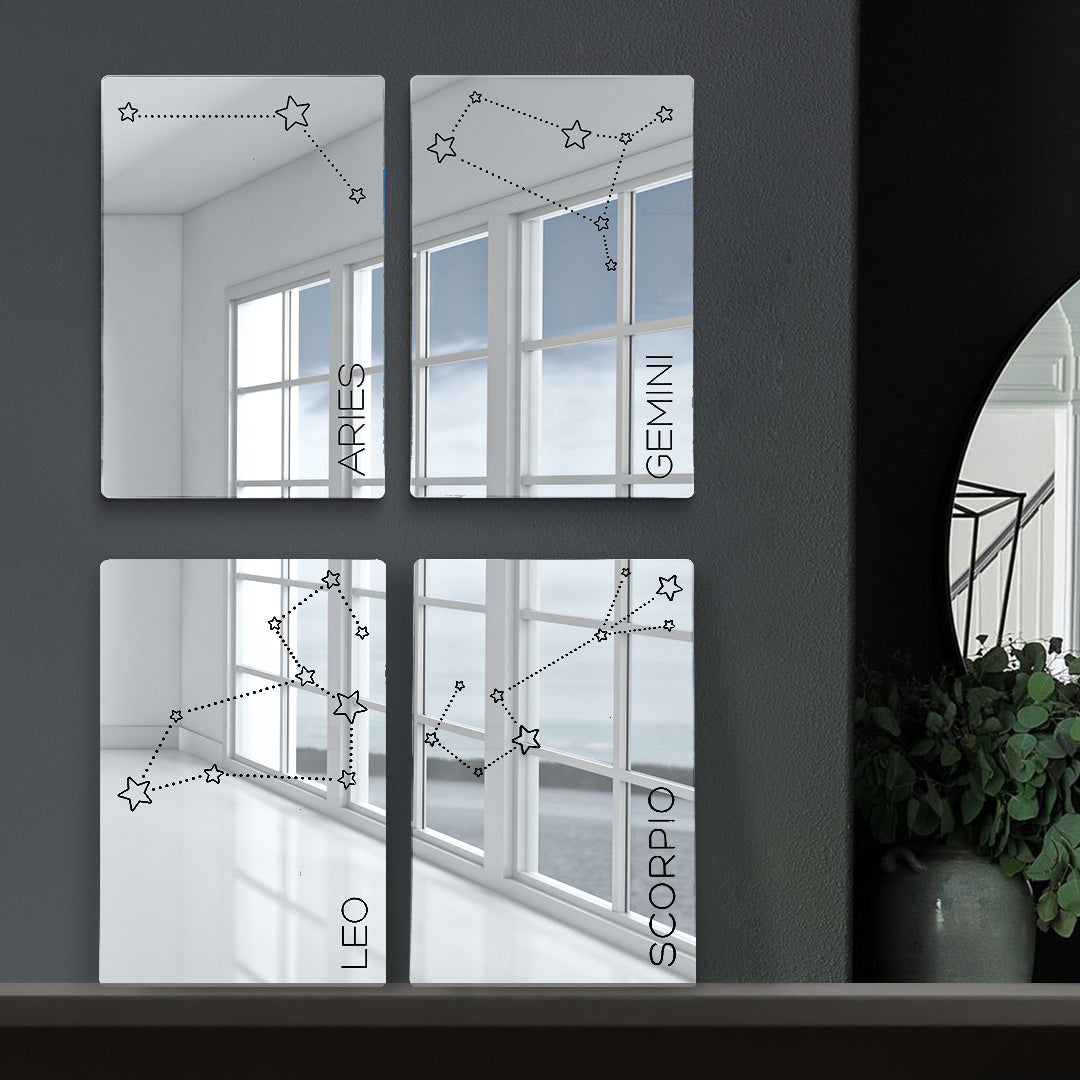 Virgo Zodiac Sign Mirror