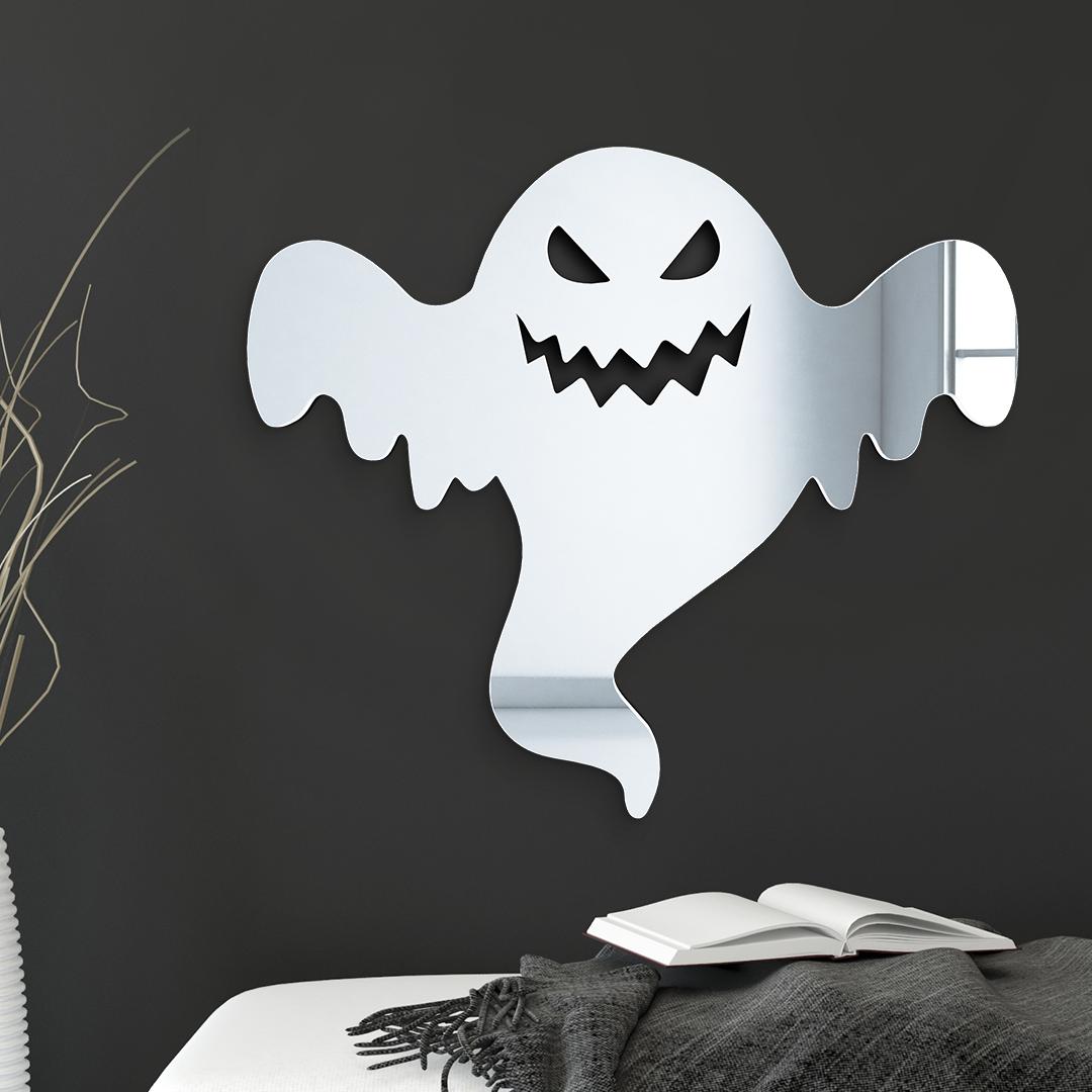 4ArtWorks-Spooky-Ghost-Halloween-Mirror-Wall-Decor