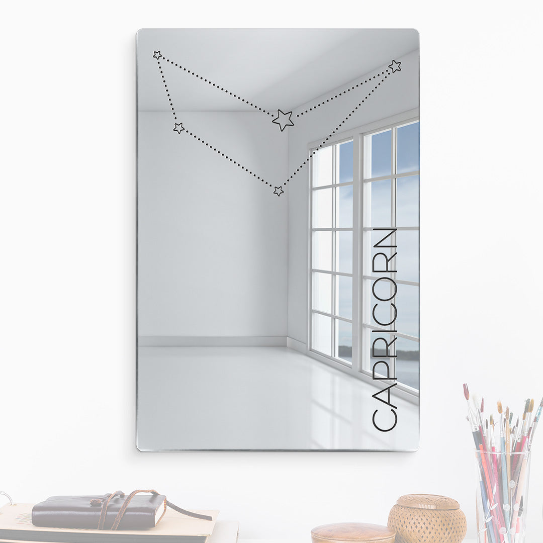 Capricorn Zodiac Sign Mirror