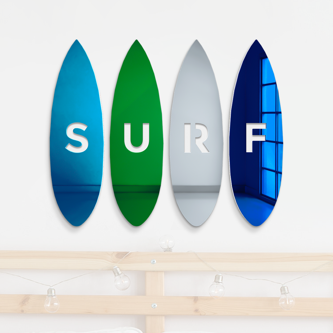 4ArtWorks Surfboard Set of Mirrors