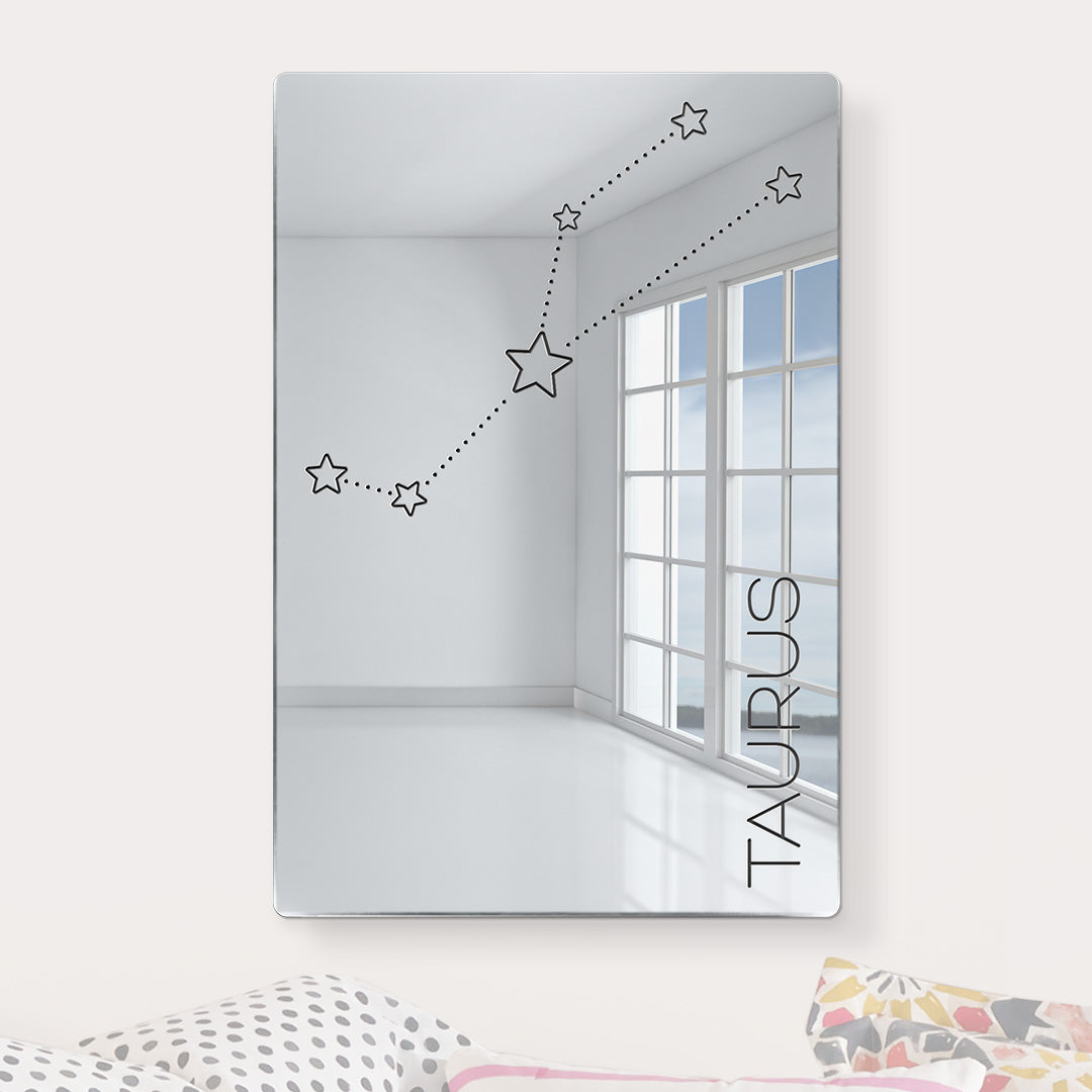 Taurus Zodiac Sign Mirror