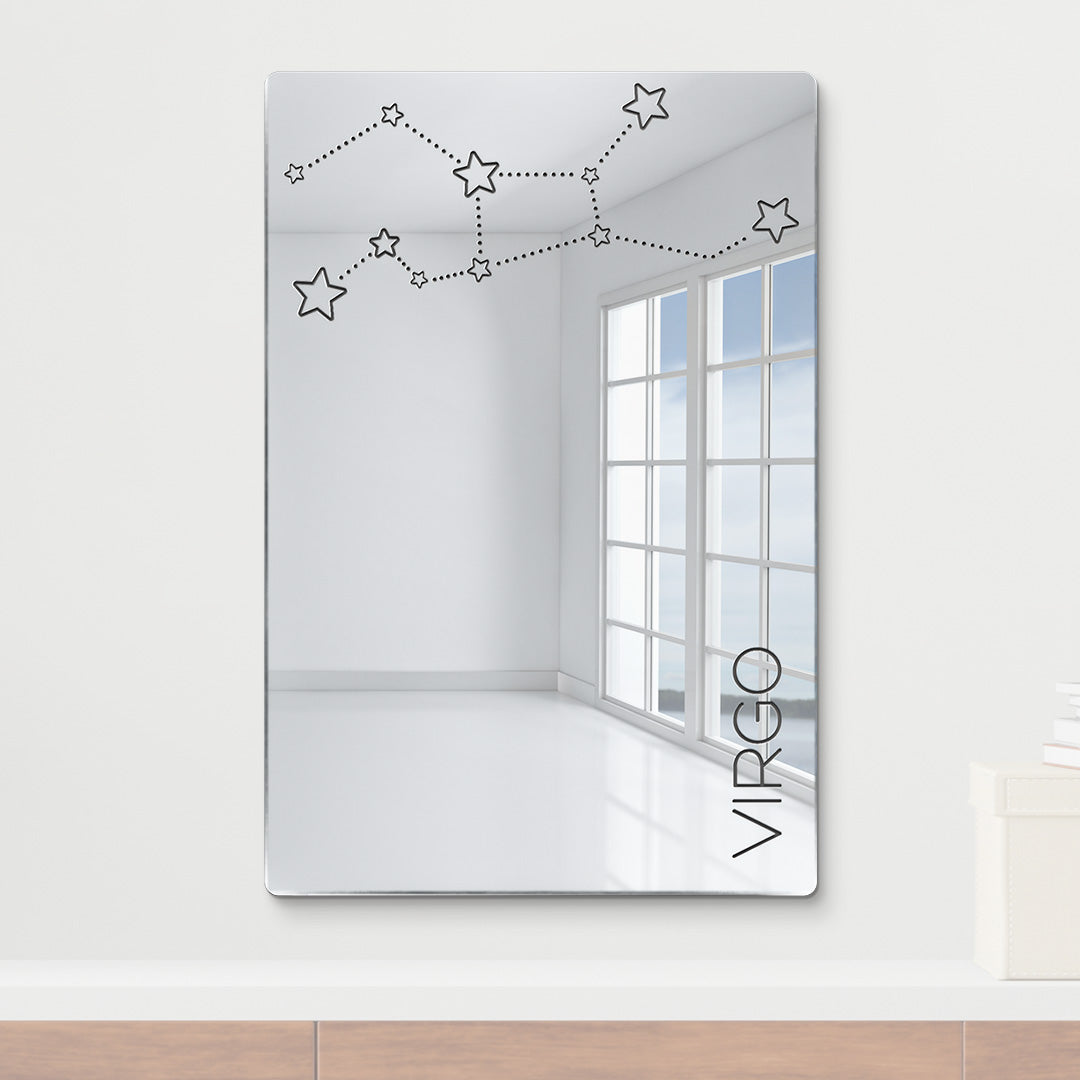 Virgo Zodiac Sign Mirror