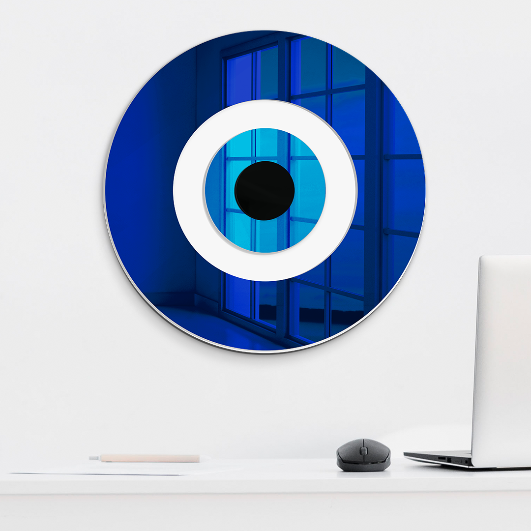 Minimalist Evil Eye Mirror