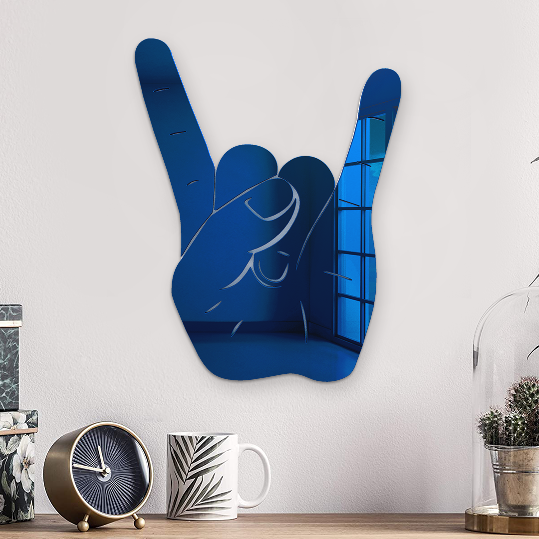 ROCK ON HAND SILHOUETTE - 4ArtWorks