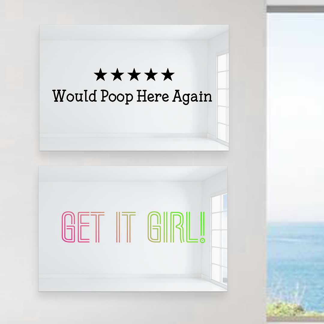 Would Poop Here Again