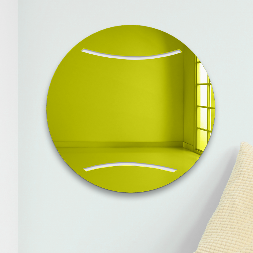 Baseball, Basketball, and Tennis Ball Sports Wall Mirrors