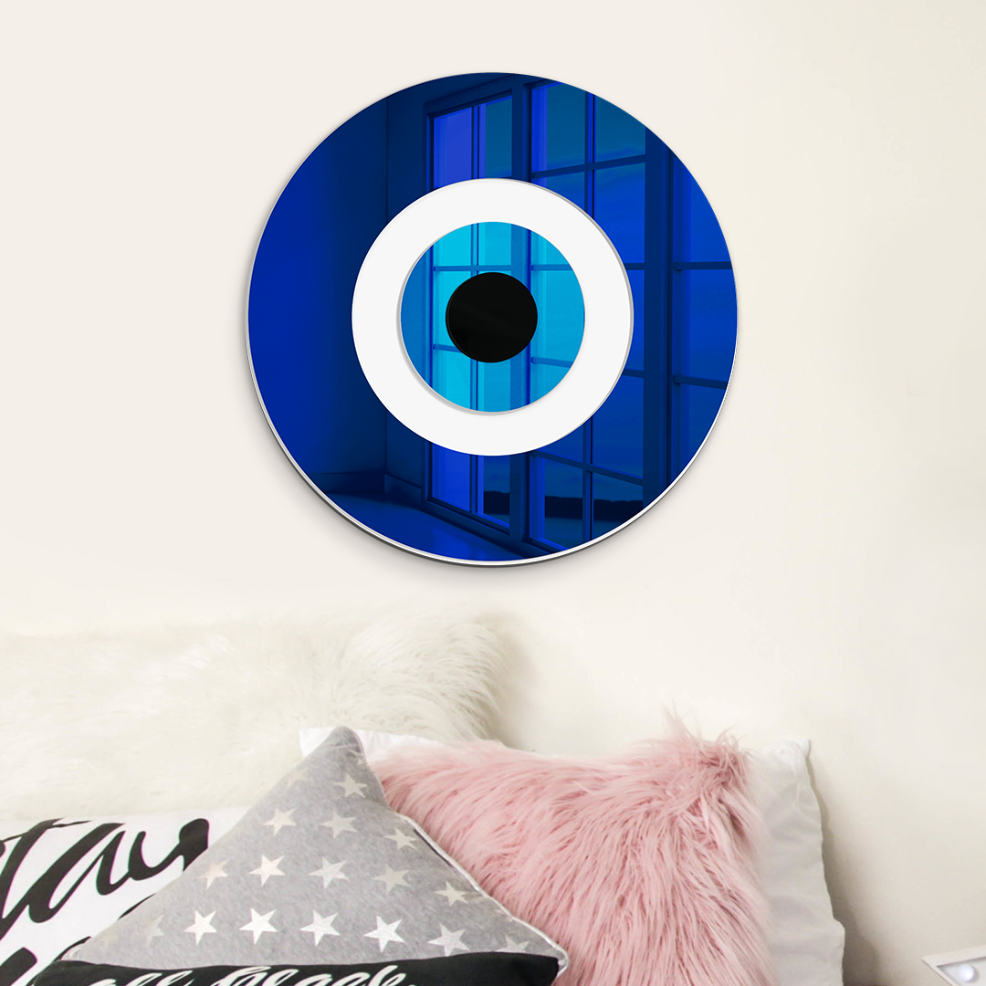 Minimalist Evil Eye Mirror