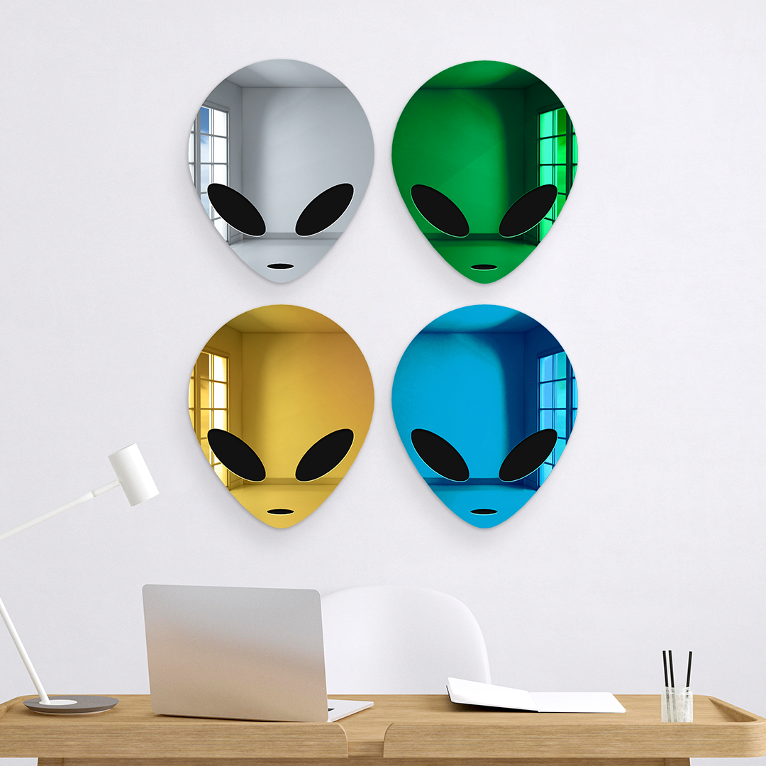Alien Wall Mirror