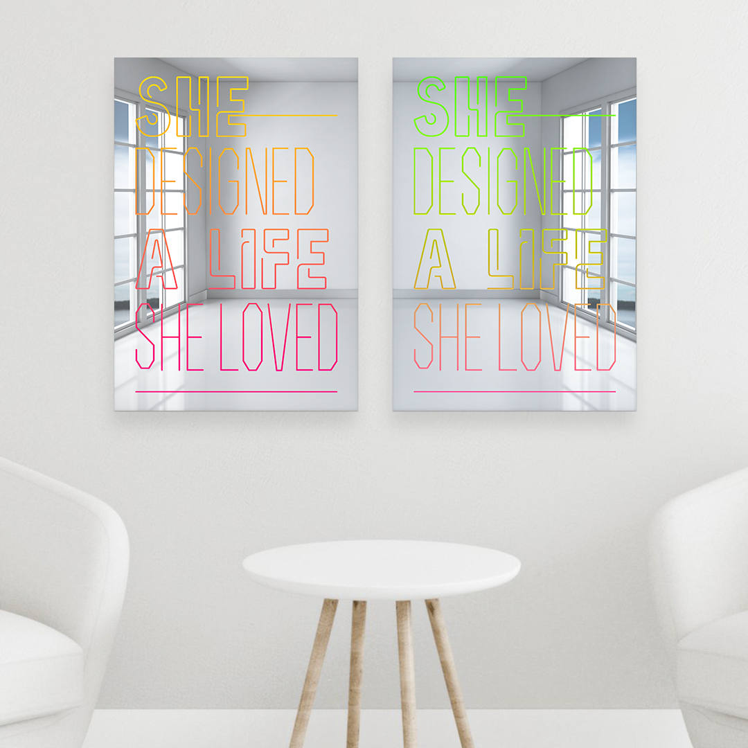 She Designed a Life She Loved