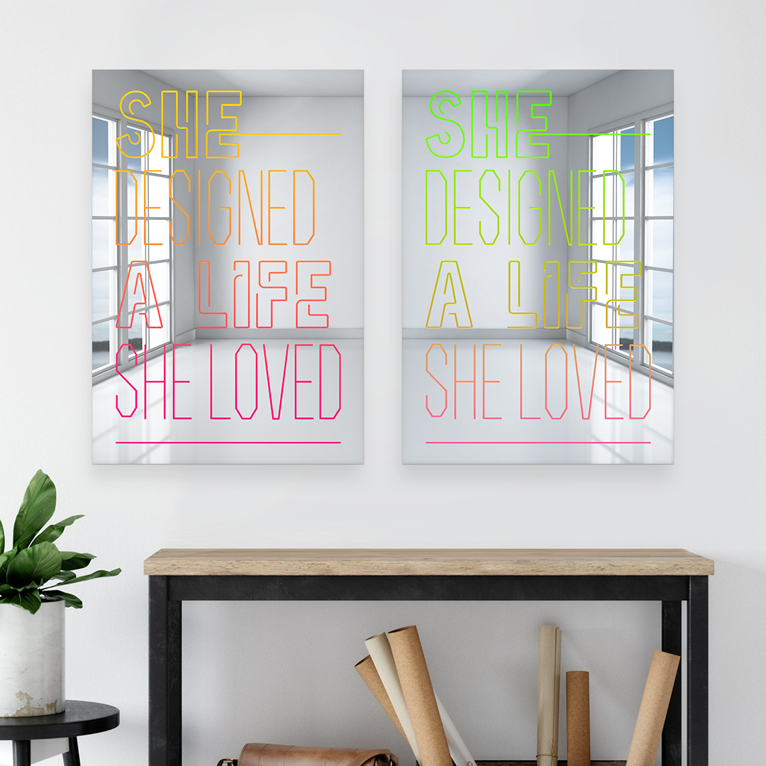 She Designed a Life She Loved