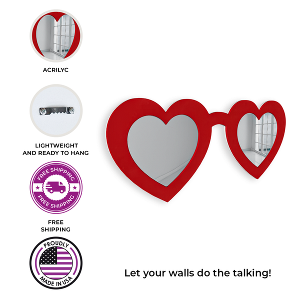 Heart Eyes Sunglasses 4artworks