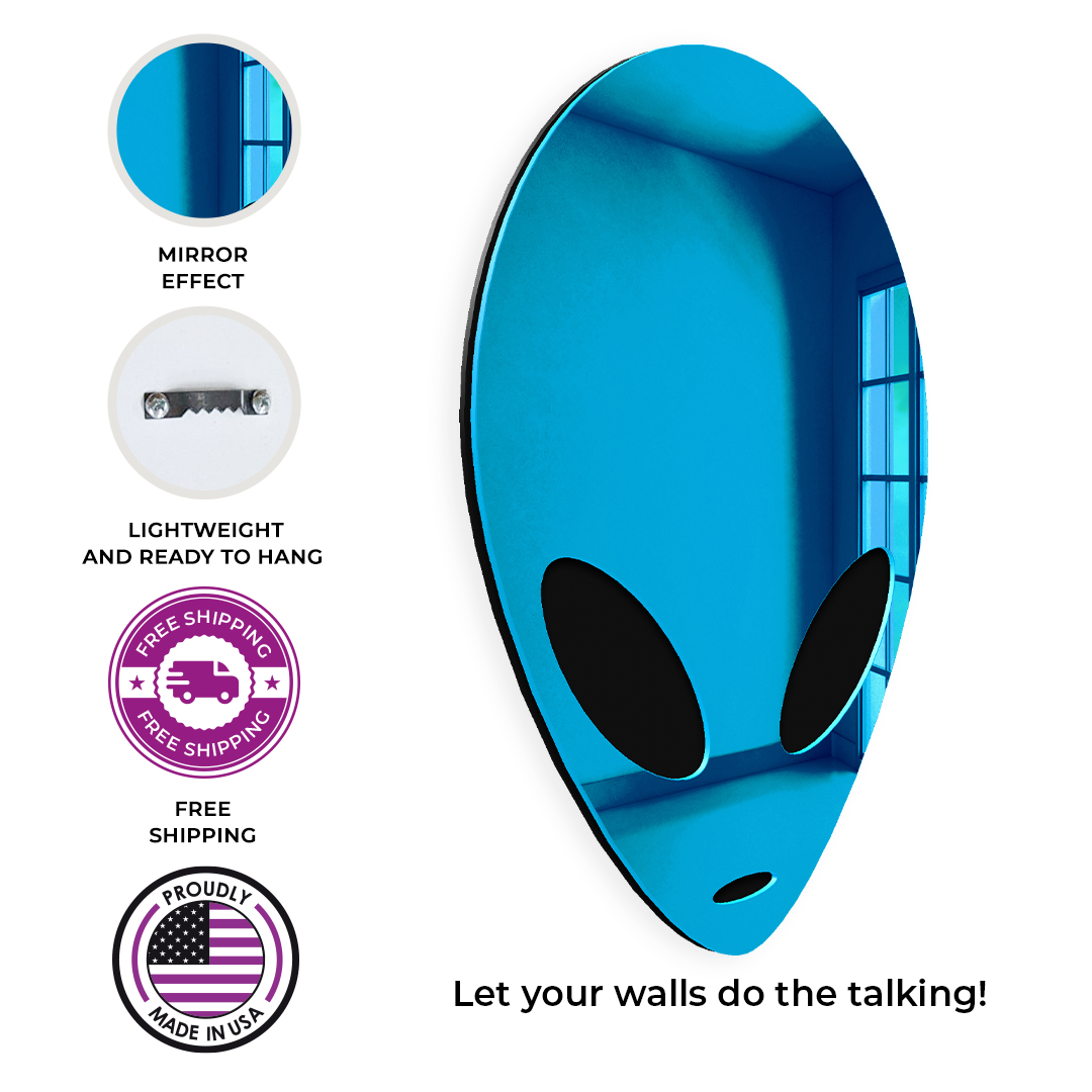 Alien Wall Mirror