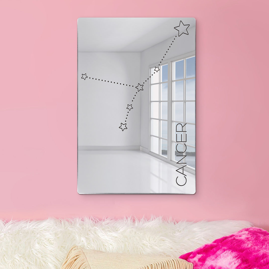Cancer Zodiac Sign Mirror