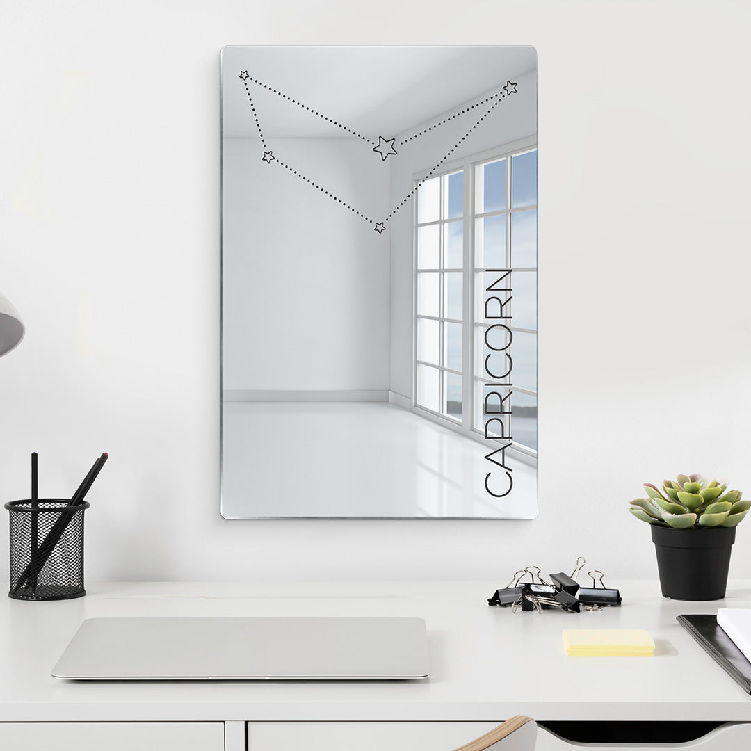 Capricorn Zodiac Sign Mirror