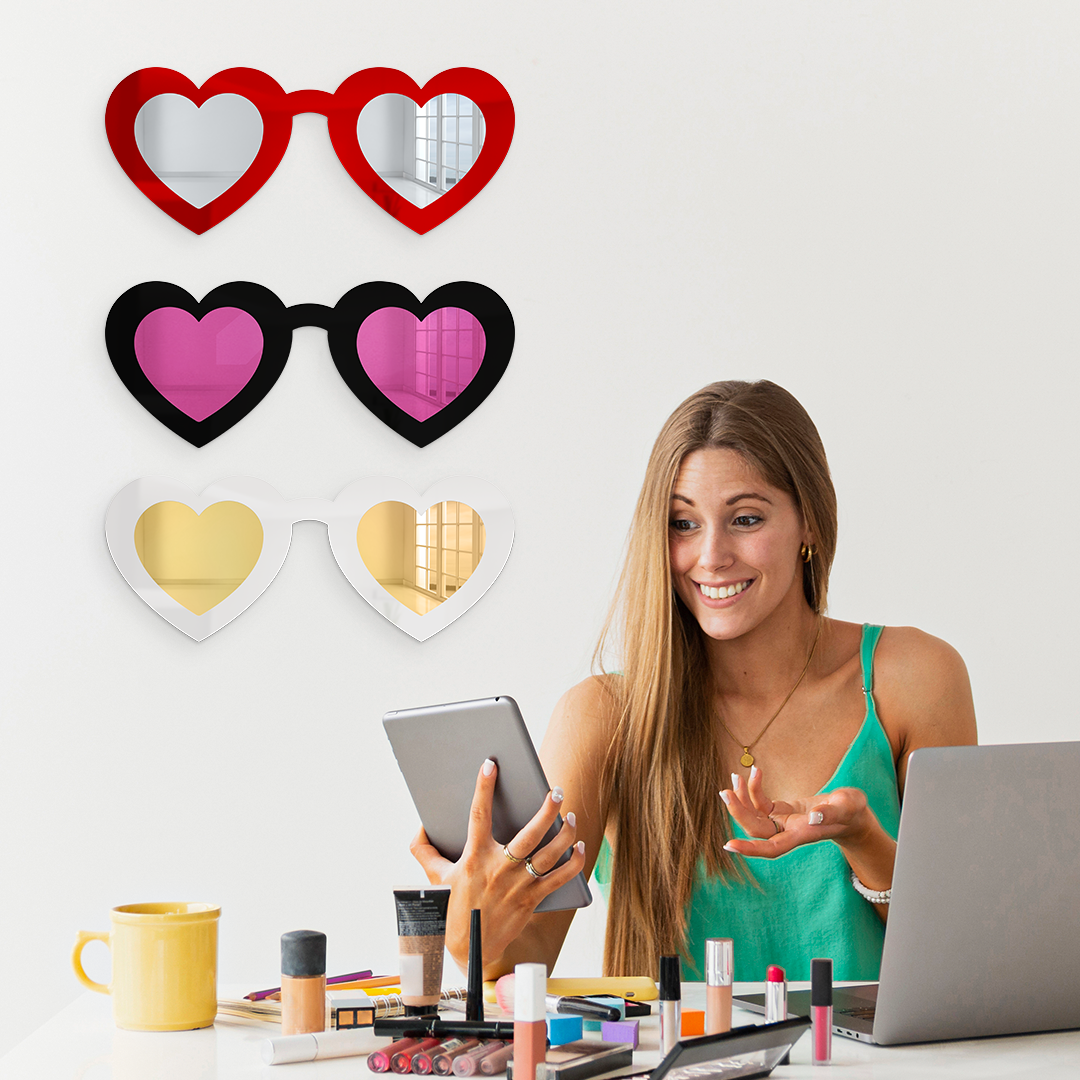 HEART EYES SUNGLASSES - 4ArtWorks