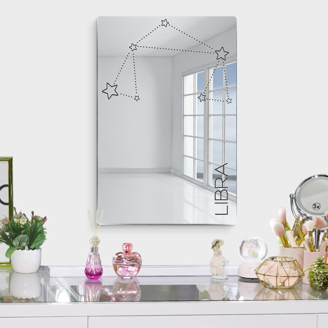 Libra Zodiac Sign Mirror