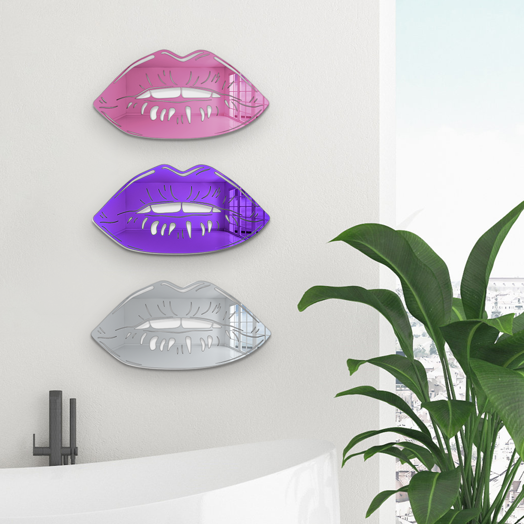 Bundle |  Multicolor Mirrored Lips 3-Piece Set