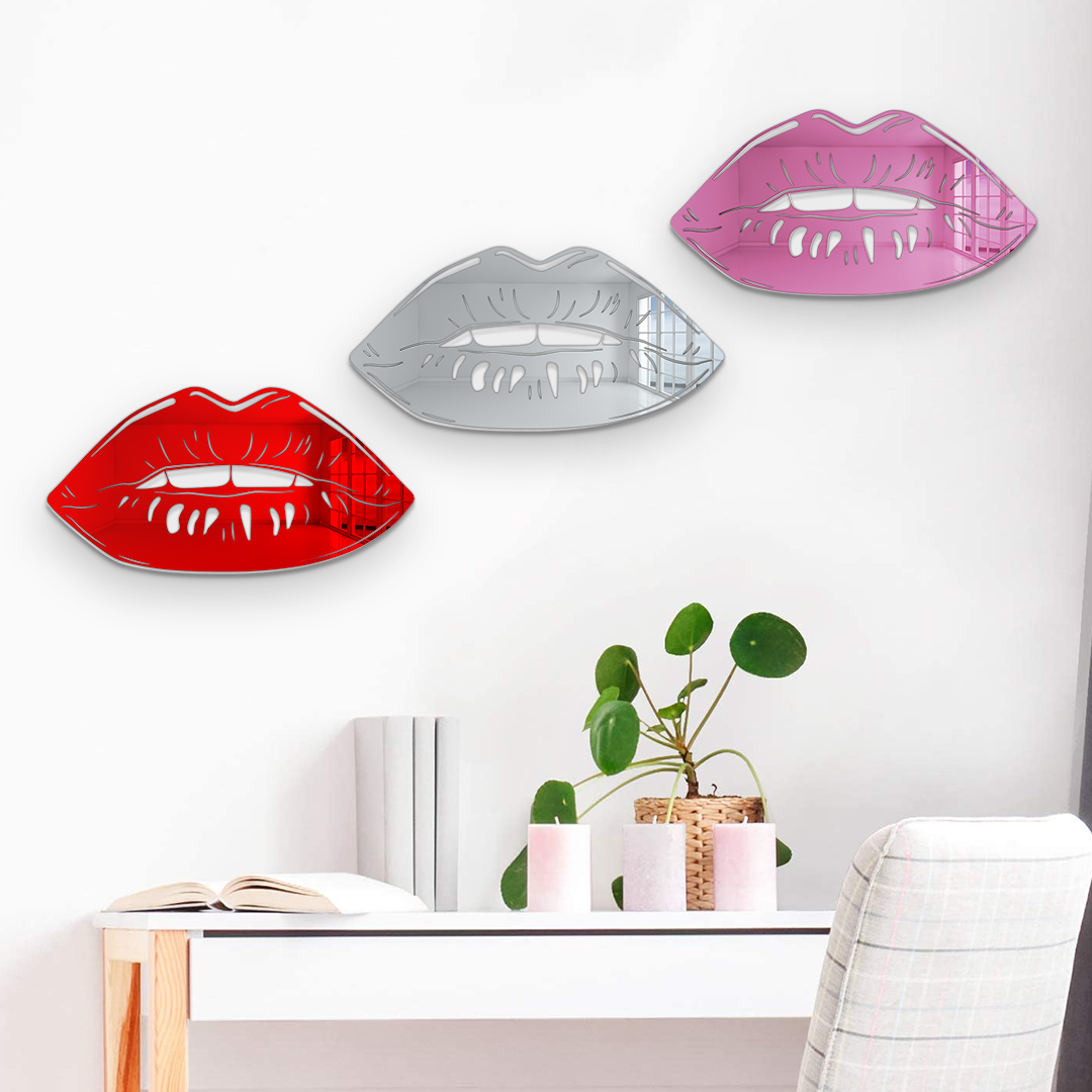 Bundle | Multicolor Mirrored Lips 3-Piece Set