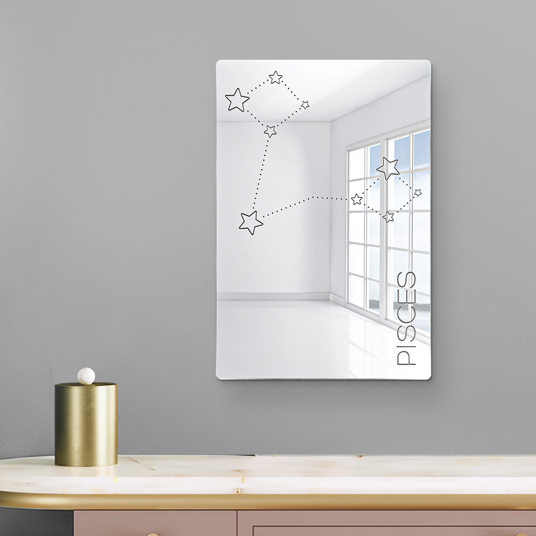 Pisces Zodiac Sign Mirror