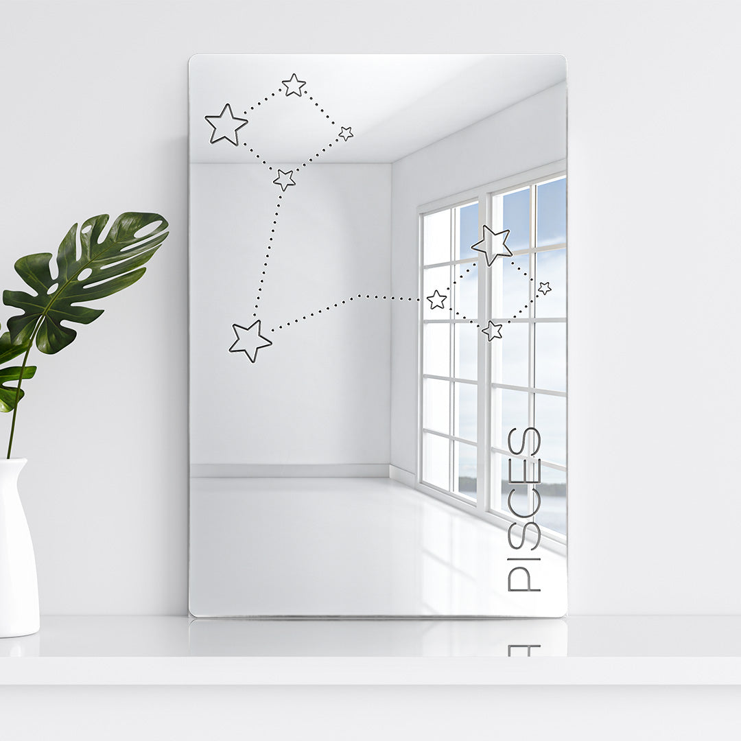 Pisces Zodiac Sign Mirror