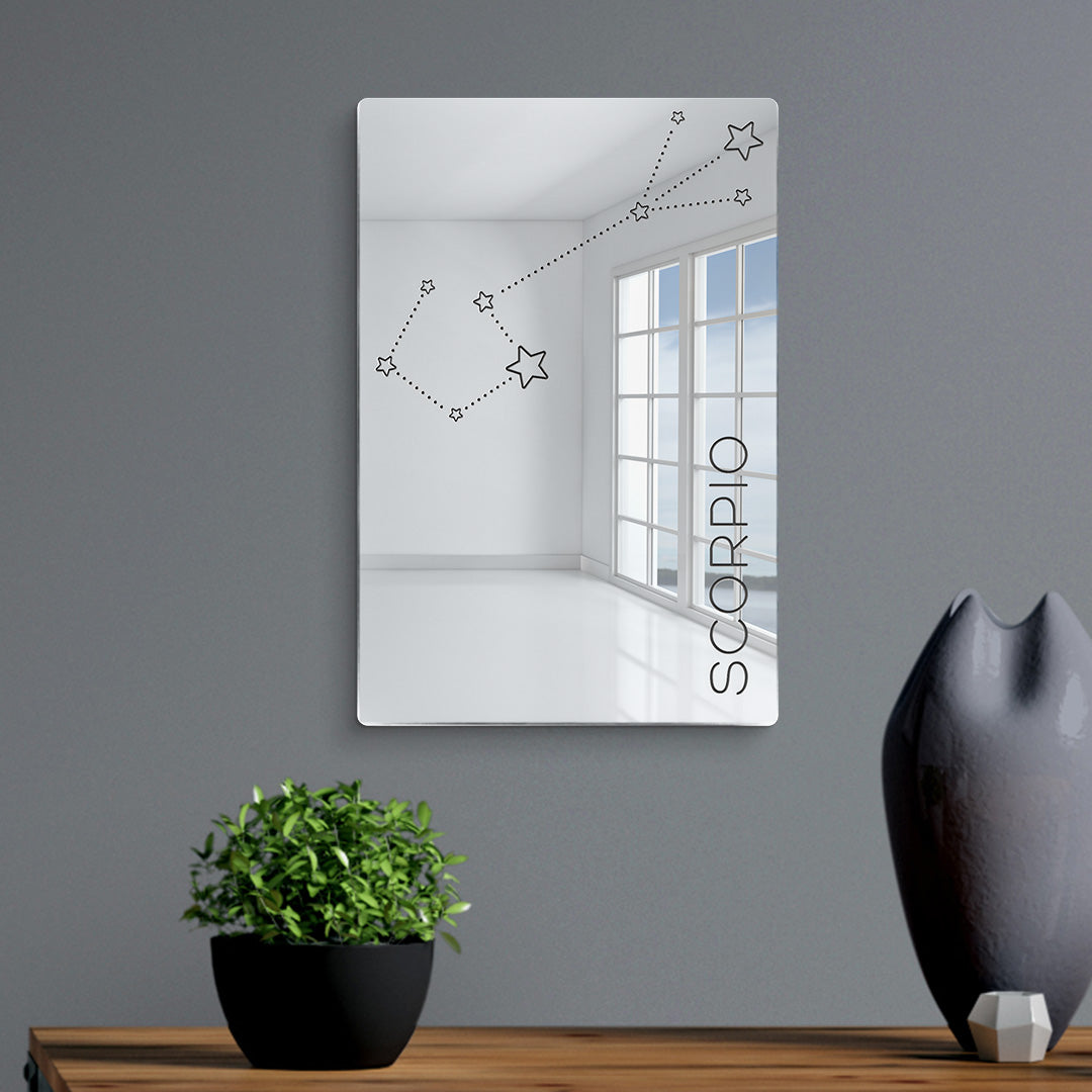 Scorpio Zodiac Sign Mirror
