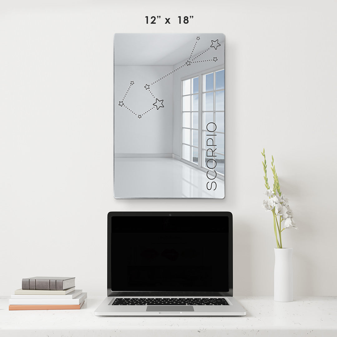 Scorpio Zodiac Sign Mirror
