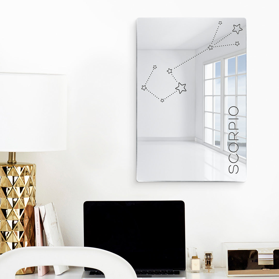 Scorpio Zodiac Sign Mirror