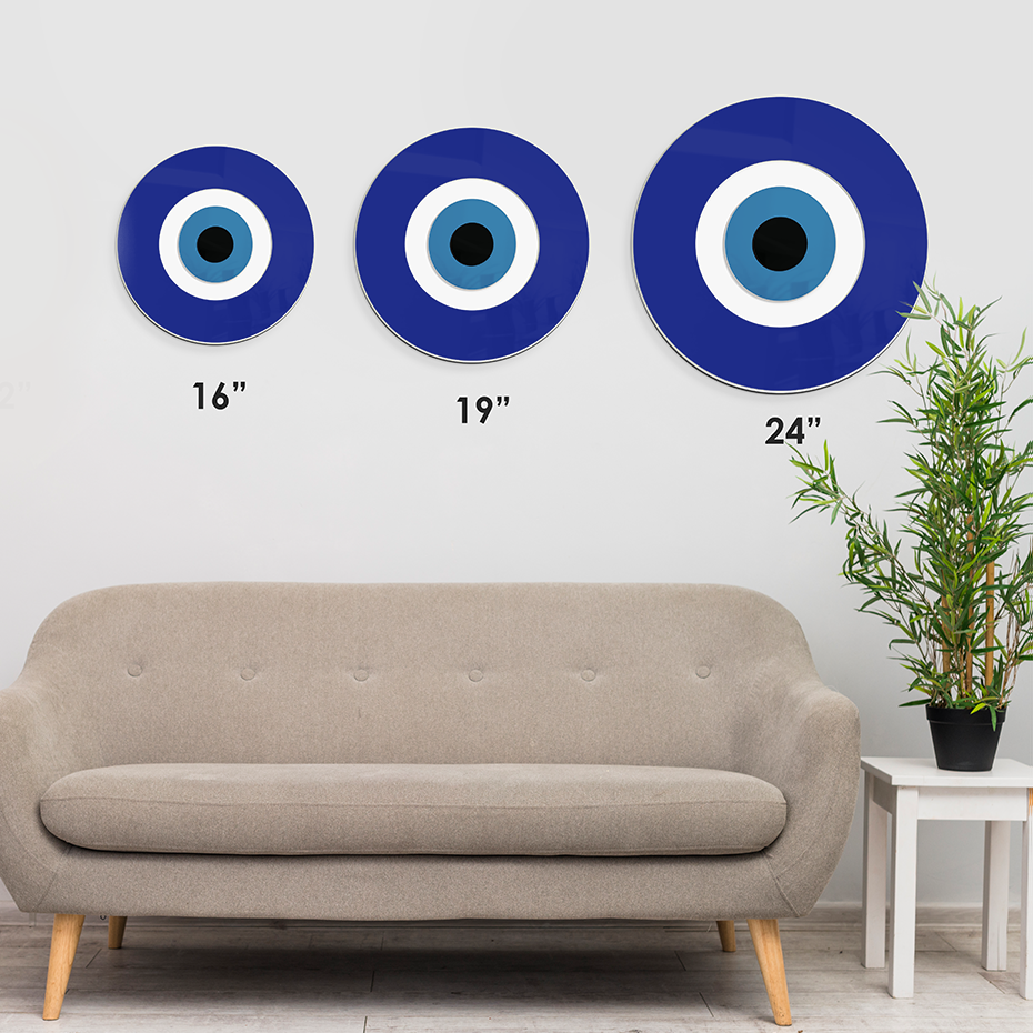 MINIMALIST EVIL EYE - 4ArtWorks