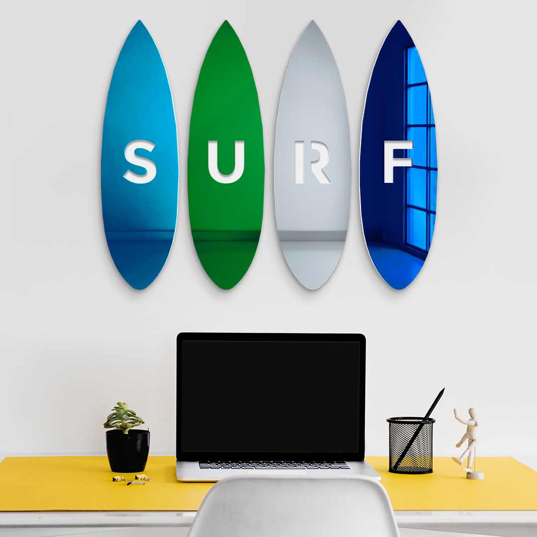 4ArtWorks Surfboard Set of Mirrors
