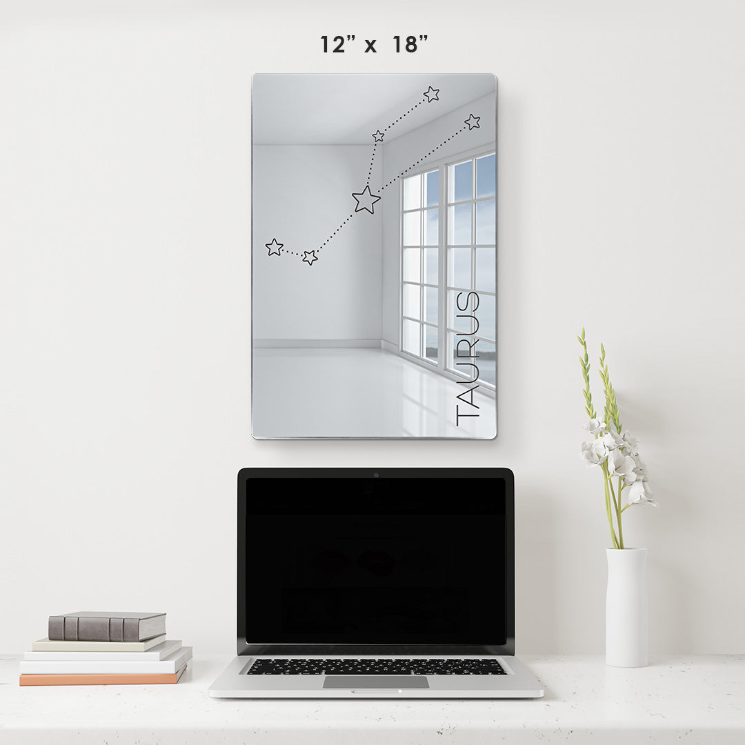 Taurus Zodiac Sign Mirror