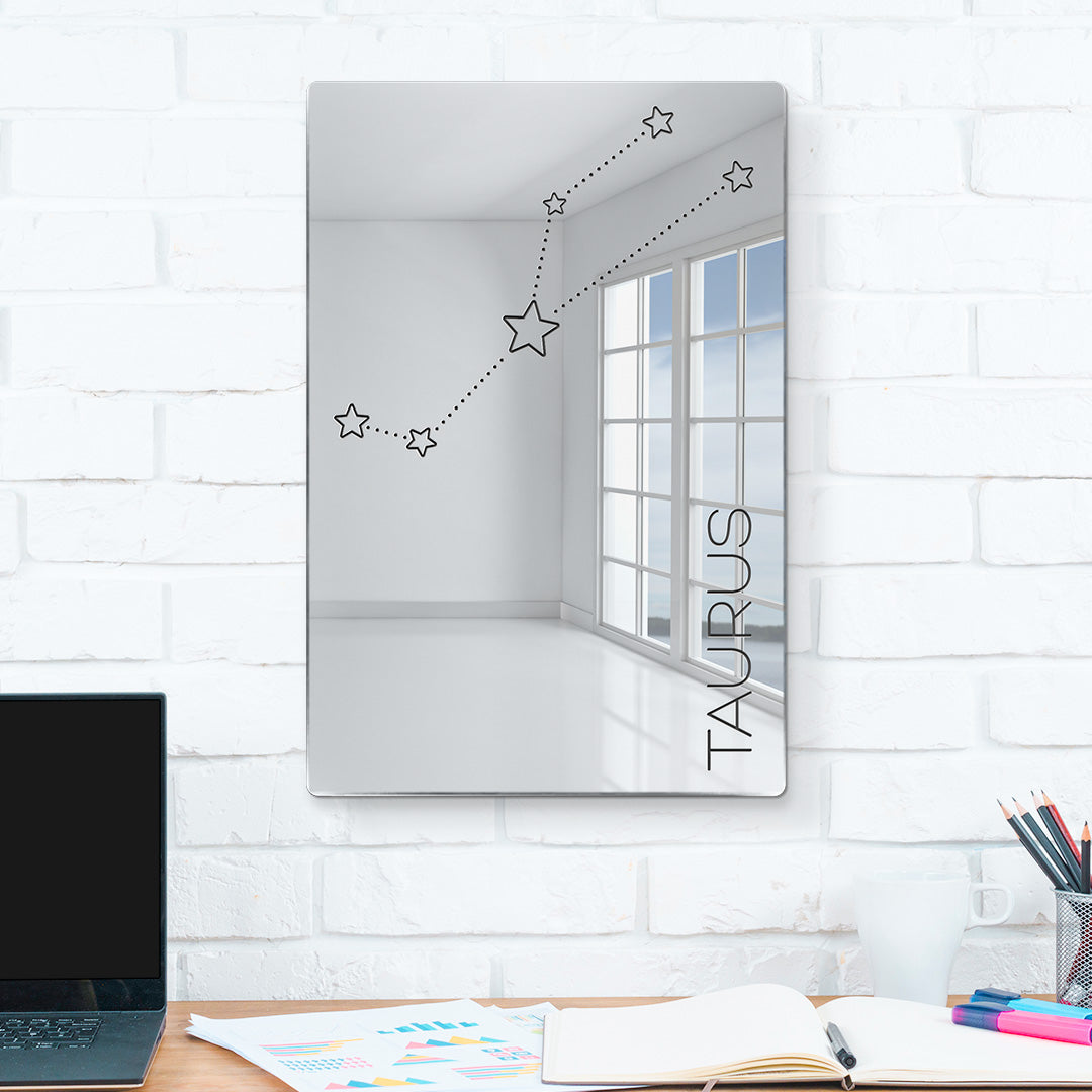 Taurus Zodiac Sign Mirror