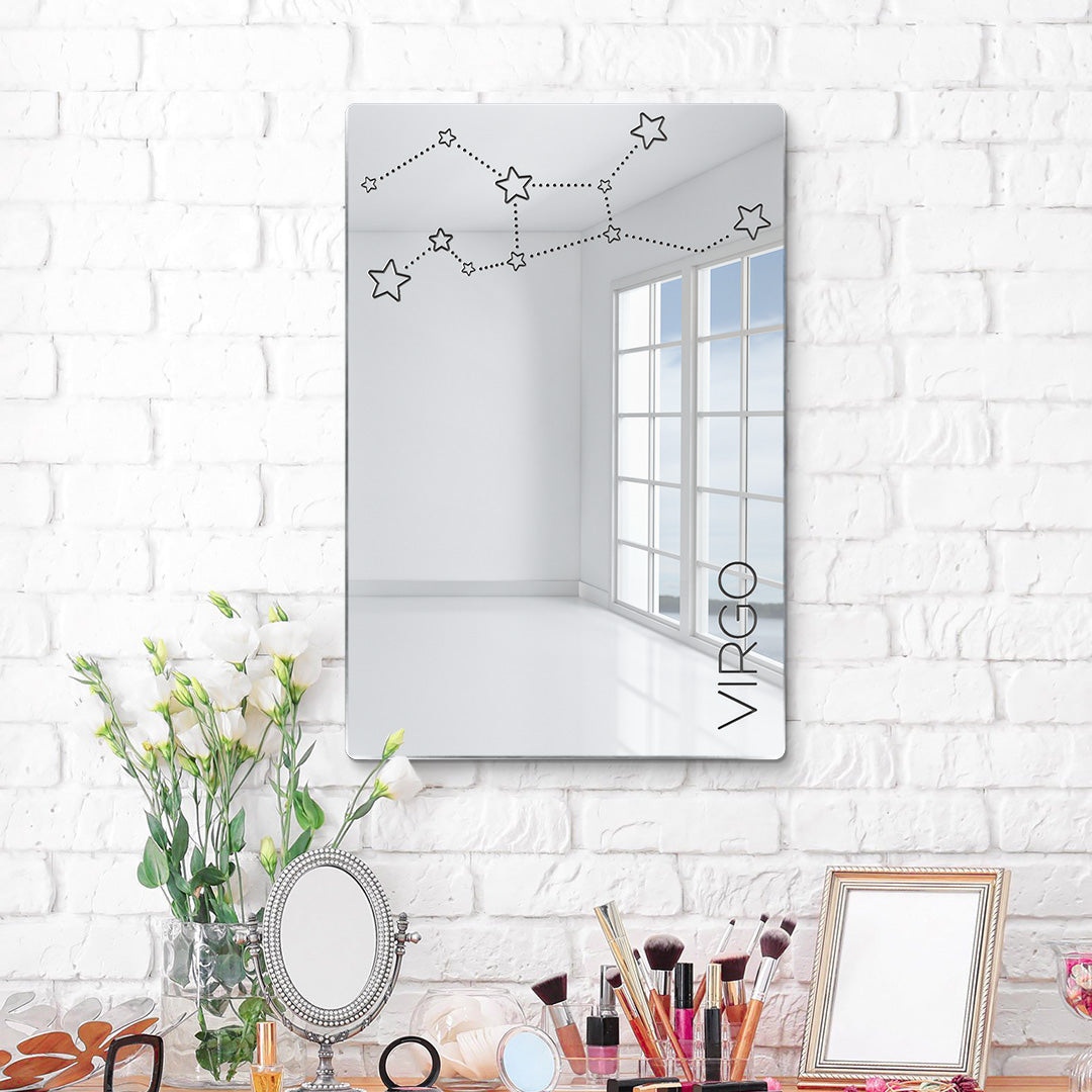 Virgo Zodiac Sign Mirror