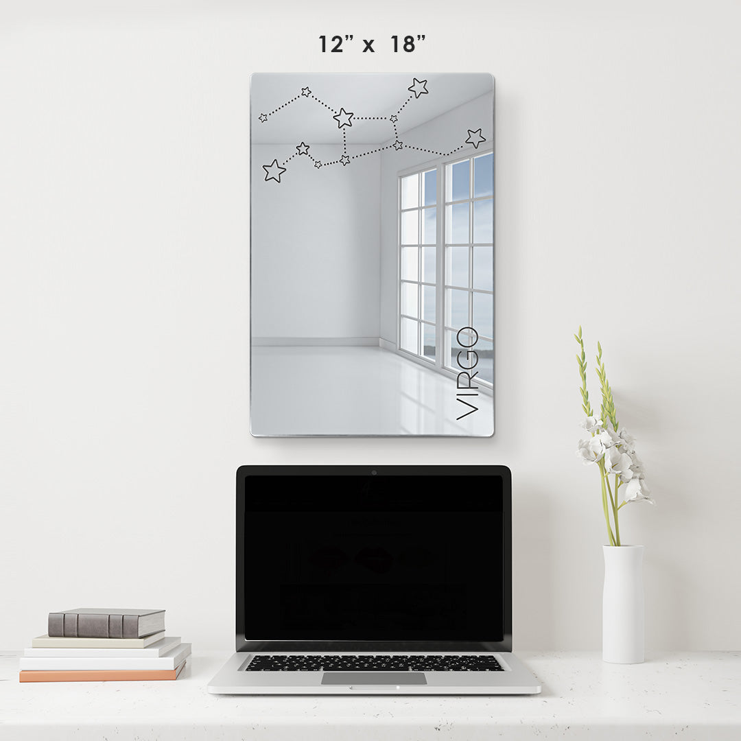 Virgo Zodiac Sign Mirror