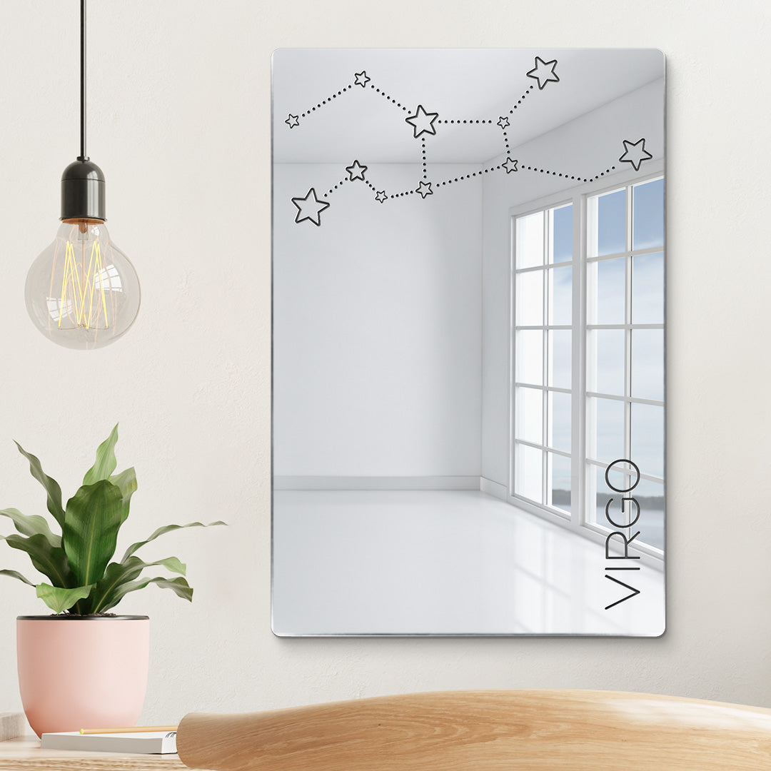 Virgo Zodiac Sign Mirror
