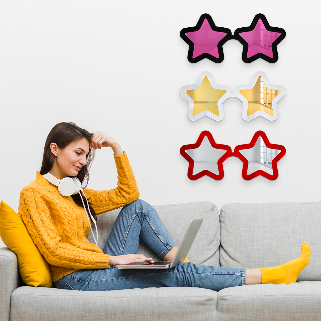 STAR EYES SUNGLASSES - 4ArtWorks