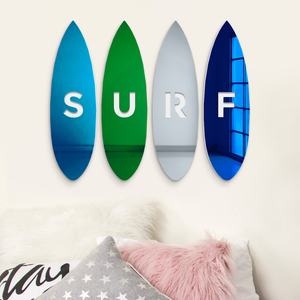 Surfboard 4-Piece Set