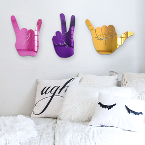 Hang Loose Hand Silhouette Mirror