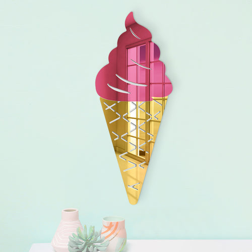 Ice Cream Cone Mirror