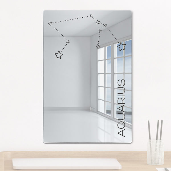 Aquarius Zodiac Sign Mirror