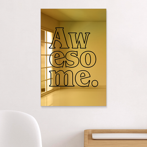 Awesome Wall Mirror Gold