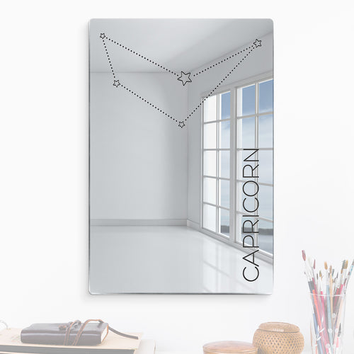 Capricorn Zodiac Sign Mirror