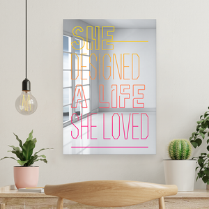 She Designed a Life She Loved
